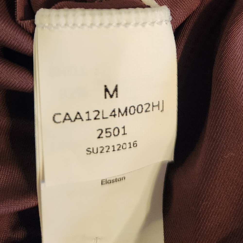 NWT Cupshe Brown One Piece Swimsuit Ruched V-Neck Size Med Vacation Resortwear - Picture 6 of 12